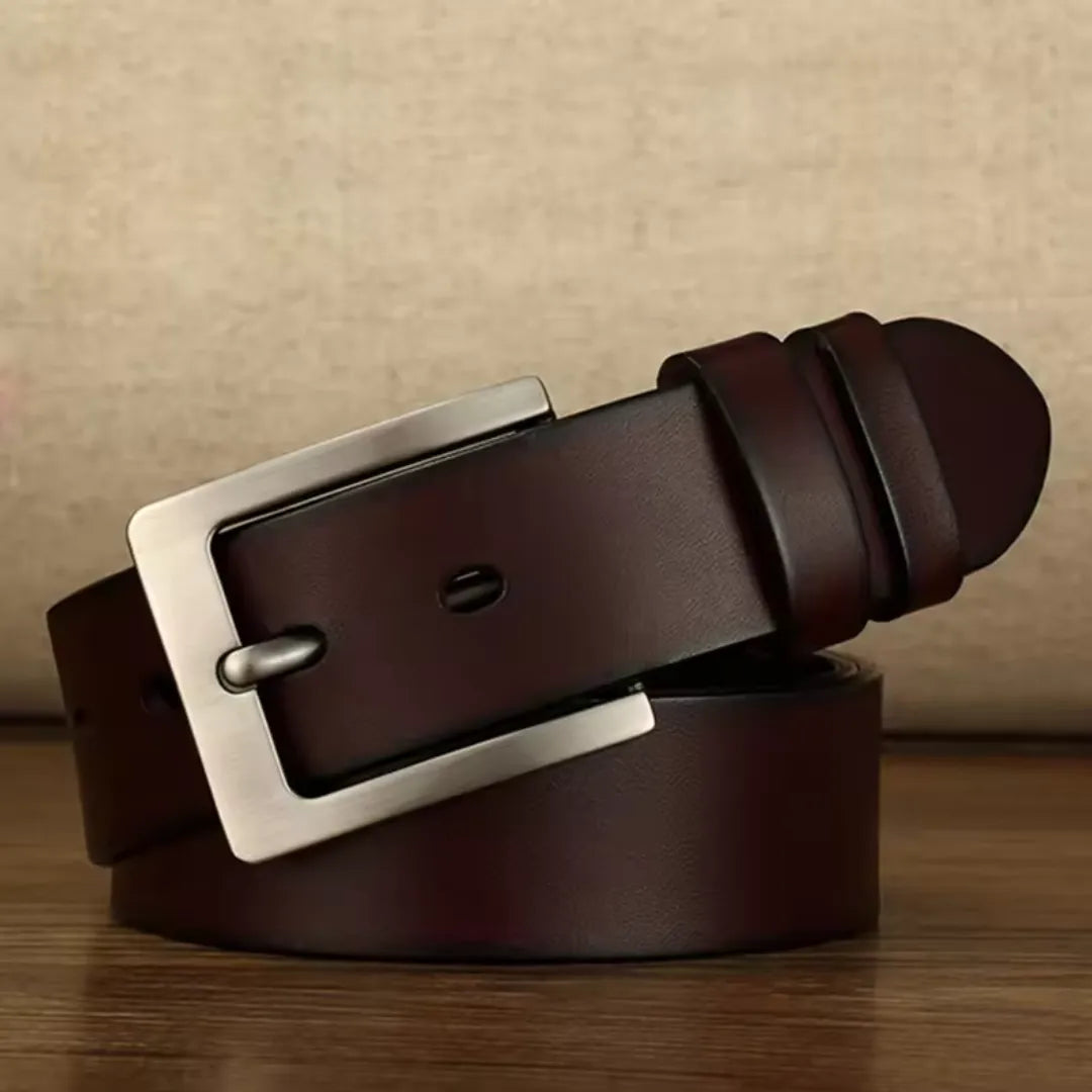 Men's Belt Genuine Leather Plus (Up to 170cm)