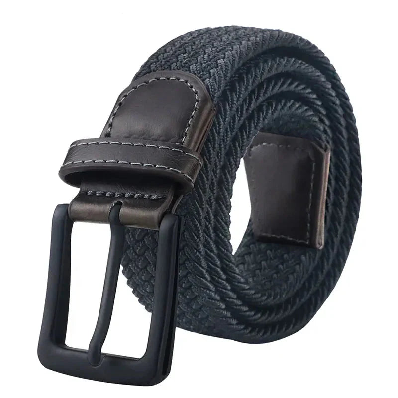 Men's Belt Elástico Canvas Without Holes