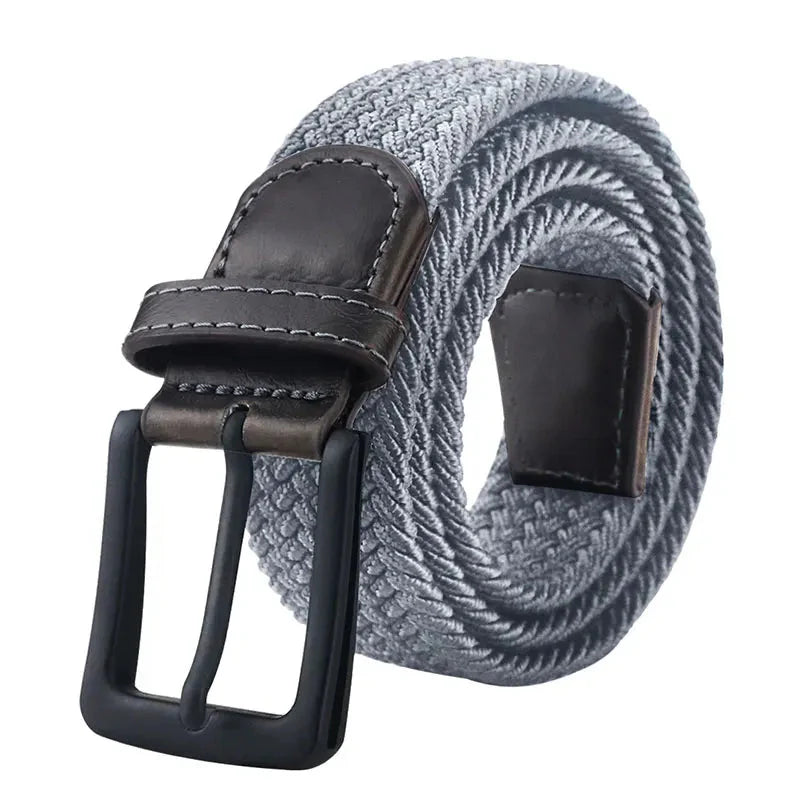 Men's Belt Elástico Canvas Without Holes