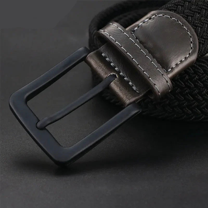 Men's Belt Elástico Canvas Without Holes