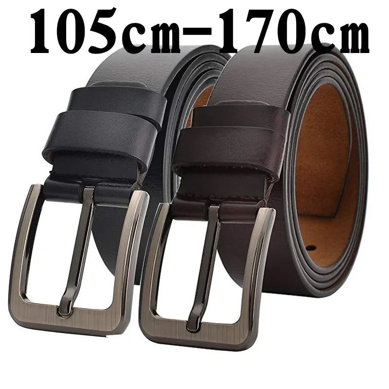 Men's Belt Genuine Leather Plus (105cm A 170cm)