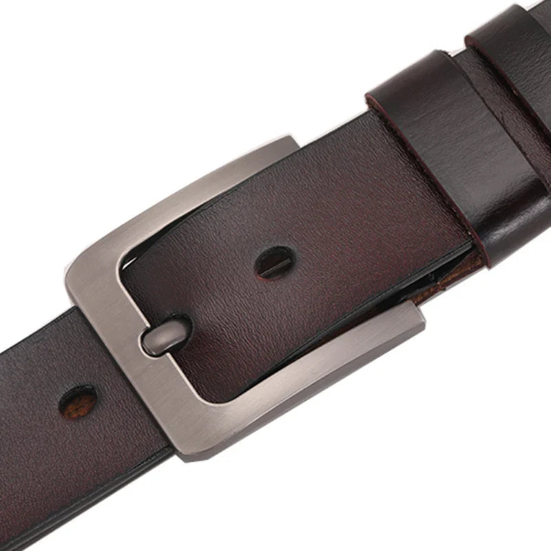 Men's Belt Genuine Leather Plus (Up to 170cm)