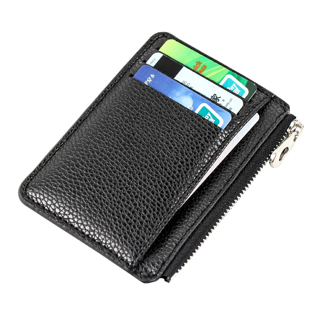 Wallet Card Holder Leather