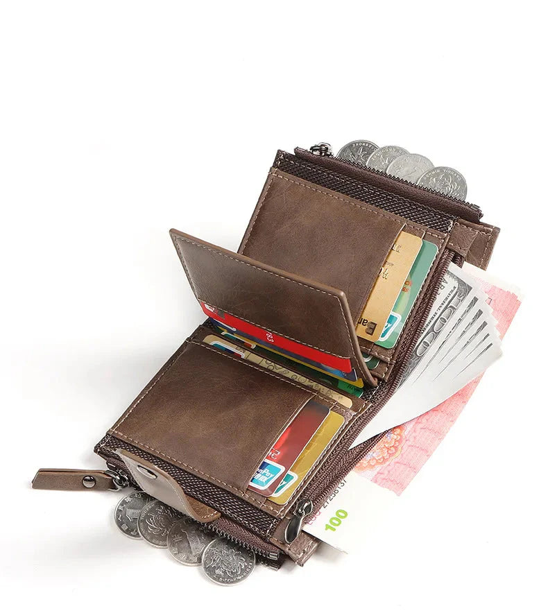 Wallet Leather Classic Zip