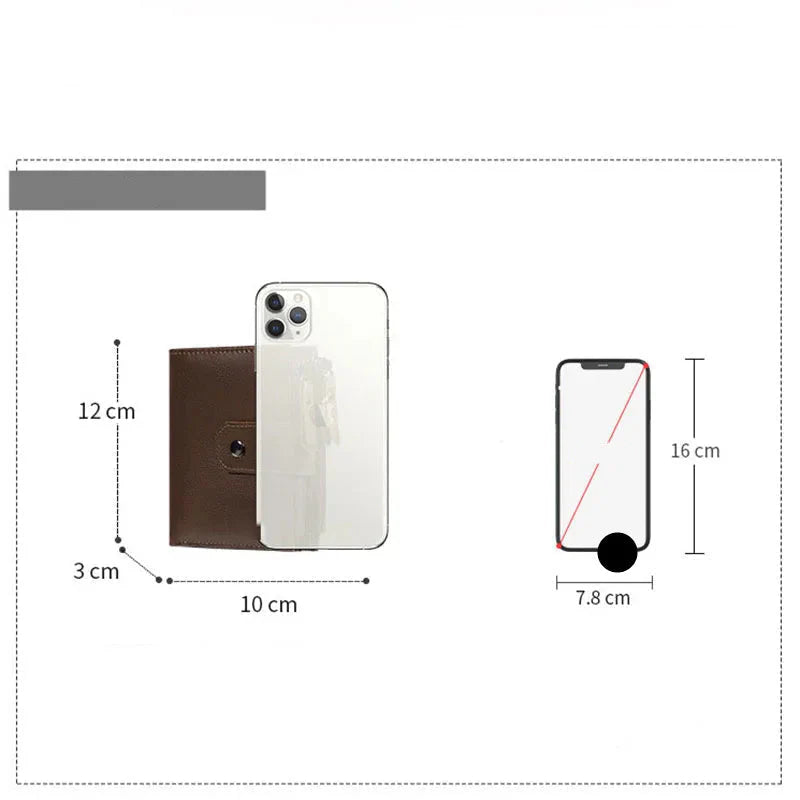 Wallet Leather Classic Zip