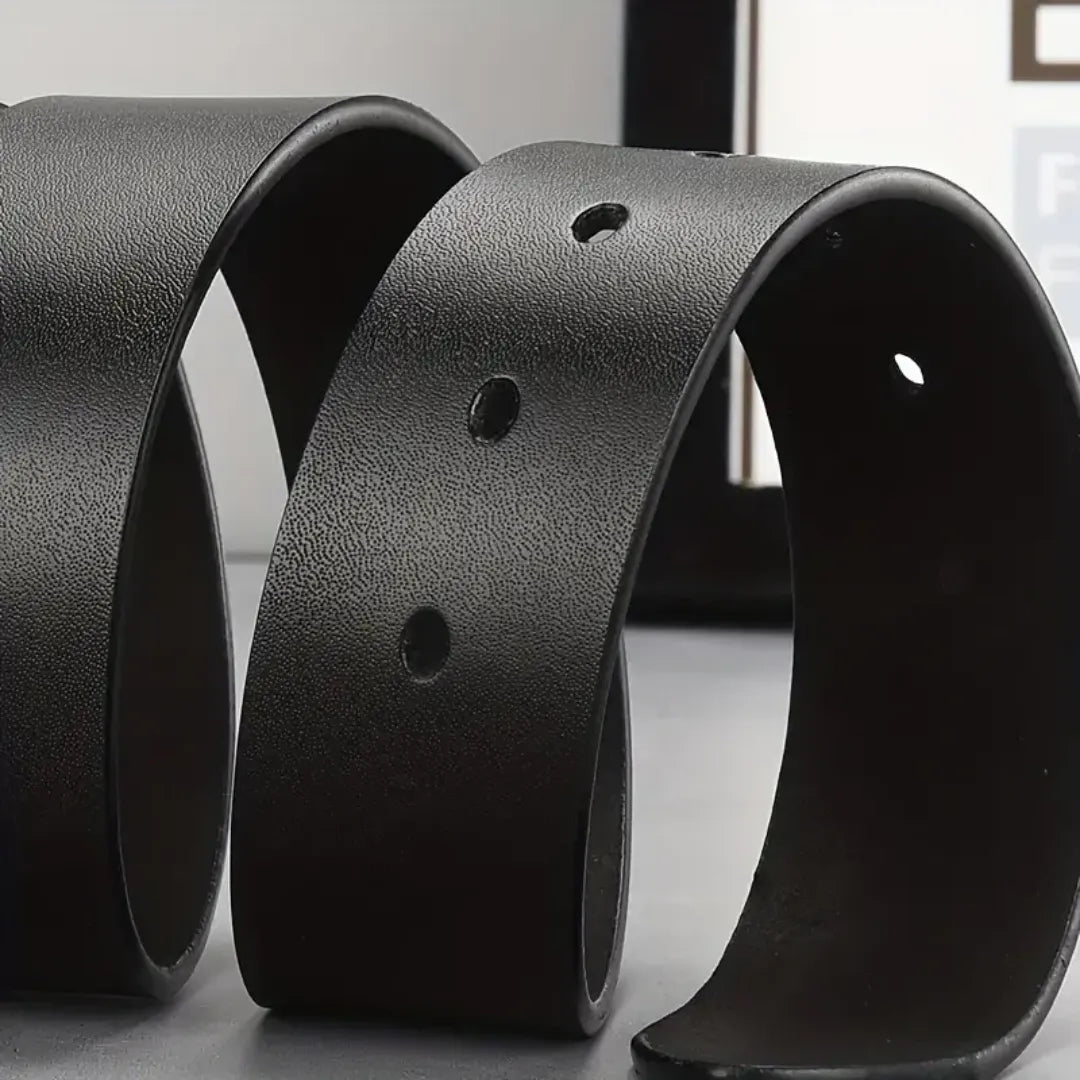 Men's Belt Genuine Leather Plus - Tamanhos Plus Size