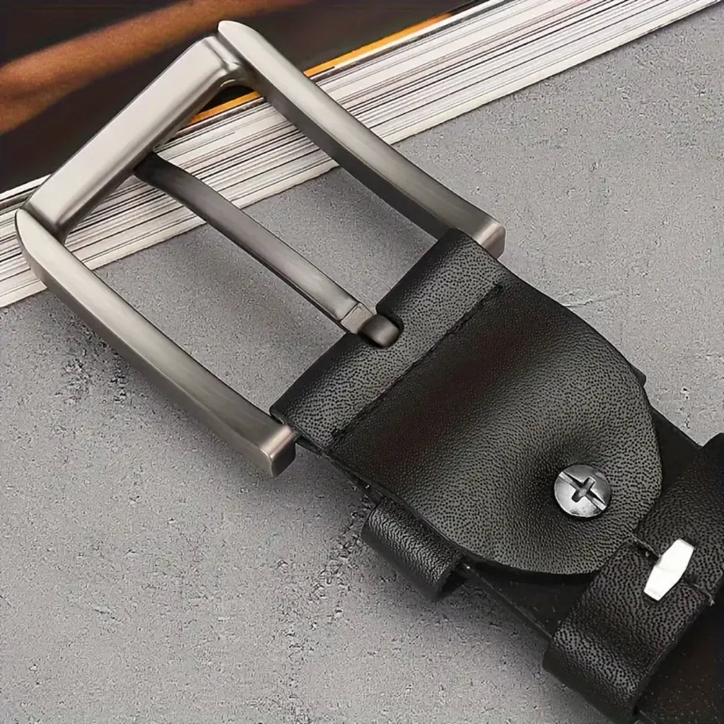 Men's Belt Genuine Leather Plus (Up to 170cm)