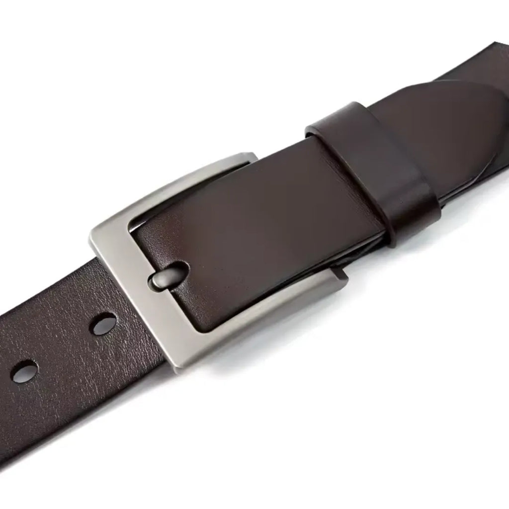 Men's Belt Genuine Leather Plus (Up to 170cm)