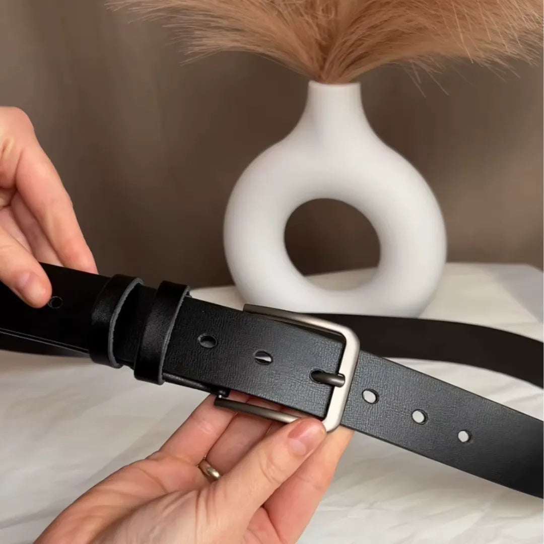 Men's Belt Genuine Leather Plus (Up to 170cm)