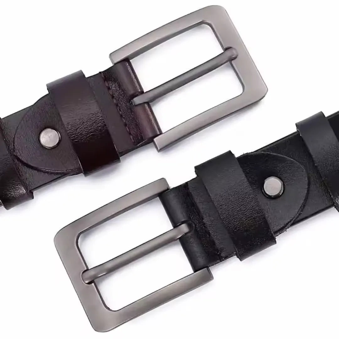 Men's Belt Genuine Leather Plus - Tamanhos Plus Size