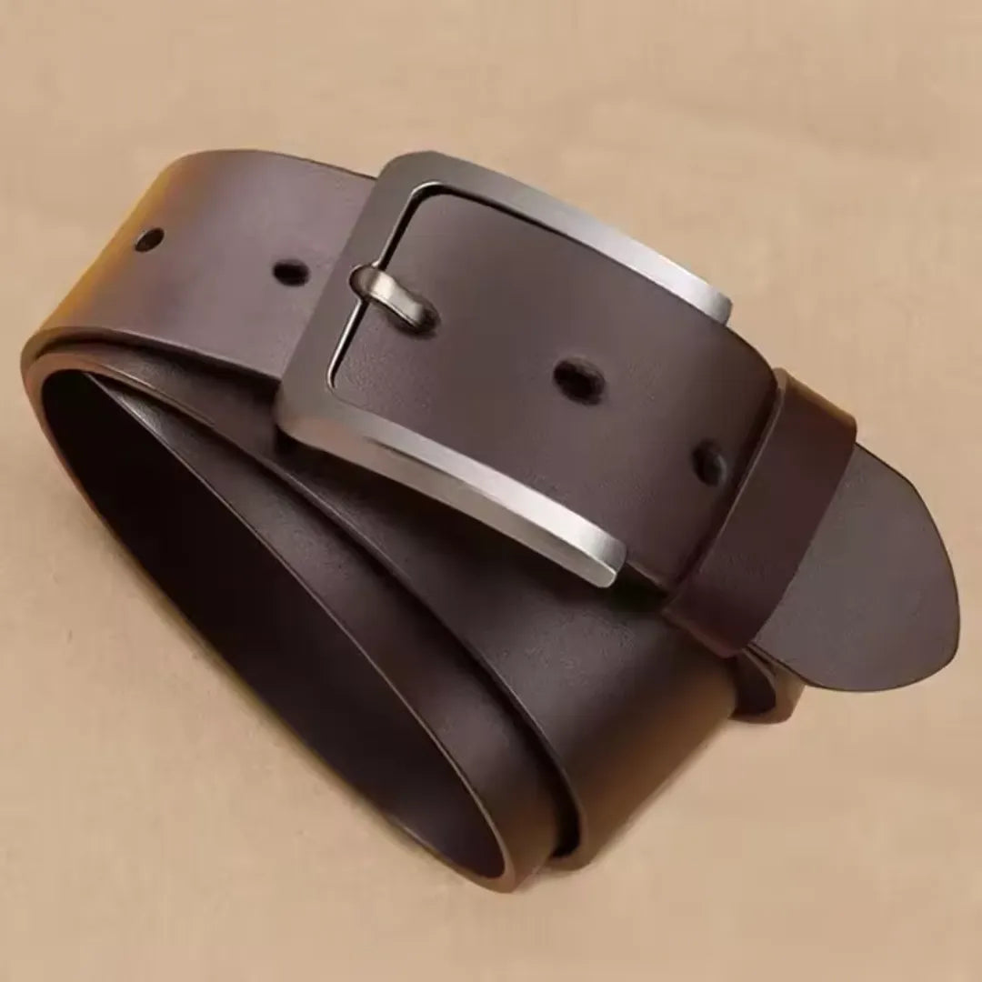 Men's Belt Genuine Leather Plus (Up to 170cm)