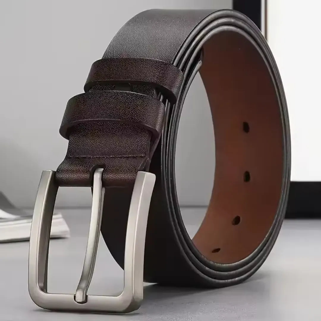 Men's Belt Genuine Leather Plus (Up to 170cm)